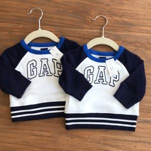 Twin baby boys Baby GAP tops NWT